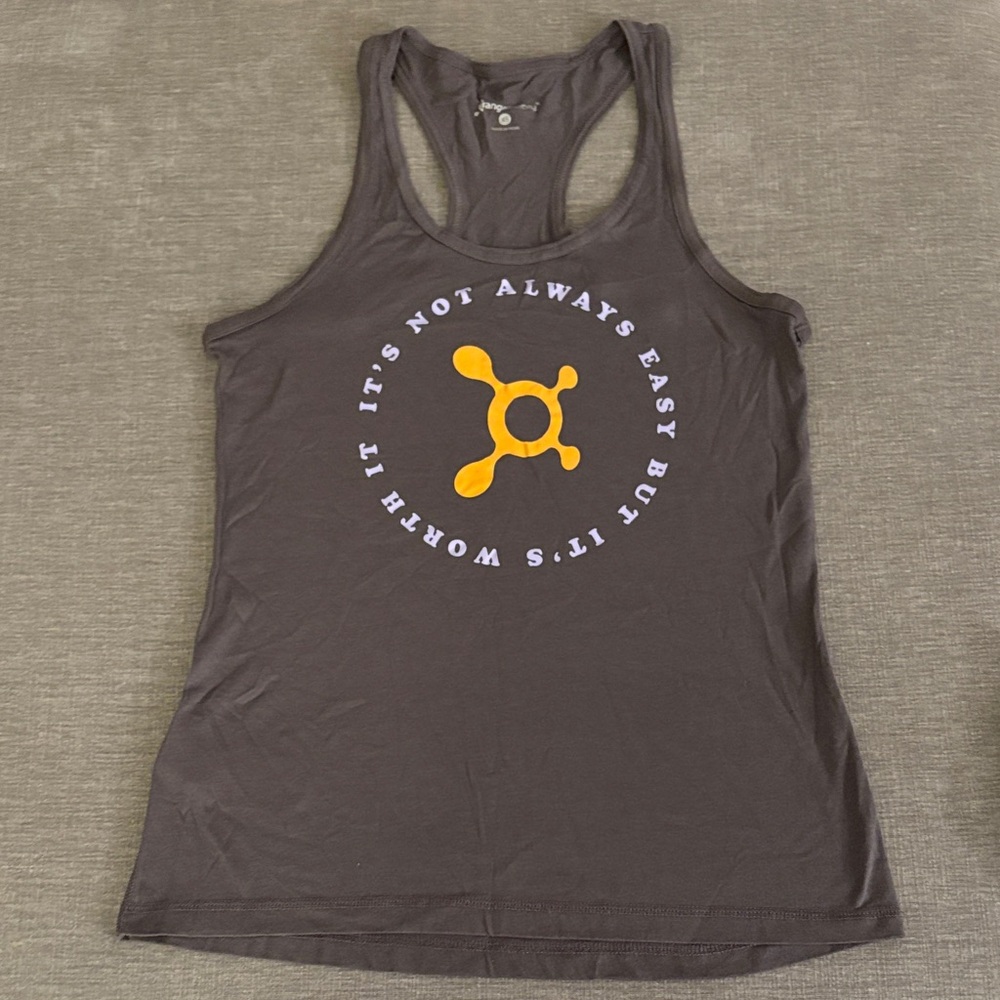 Dark Gray Tank Top with Orangetheory Logo